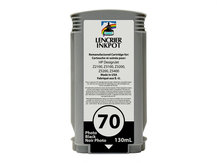 Remanufactured Cartridge for HP #70 PHOTO BLACK DesignJet Z2100, Z3100, Z3200, Z5200, Z5400 (C9449A)