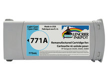 Remanufactured Cartridge for HP #771A LIGHT CYAN for DesignJet Z6200, Z6600, Z6800 (B6Y20A)