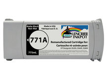 Remanufactured Cartridge for HP #771A MATTE BLACK for DesignJet Z6200, Z6600, Z6800 (B6Y15A)