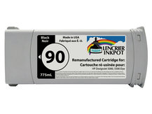 Remanufactured Cartridge for HP #90 BLACK (775ml) for DesignJet 4000, 4020, 4500, 4520 (C5059A)